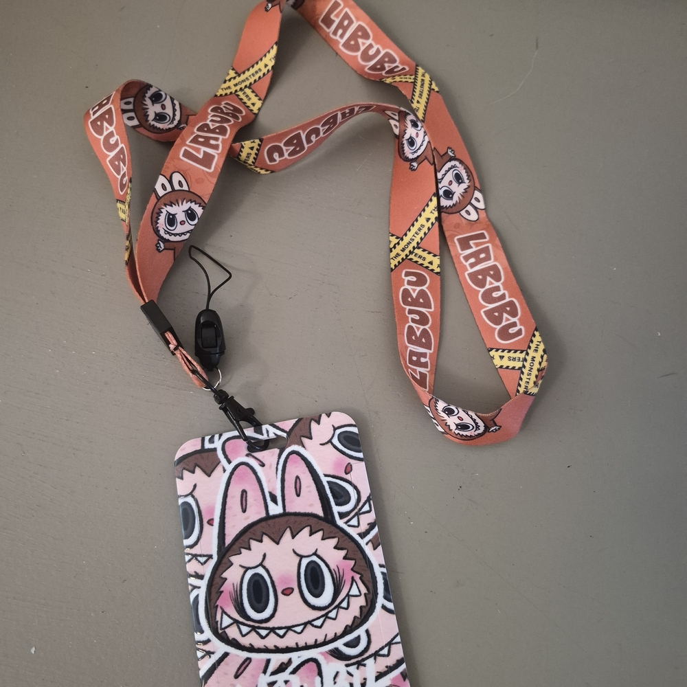 Labubu Id Holder & Phone Hanger